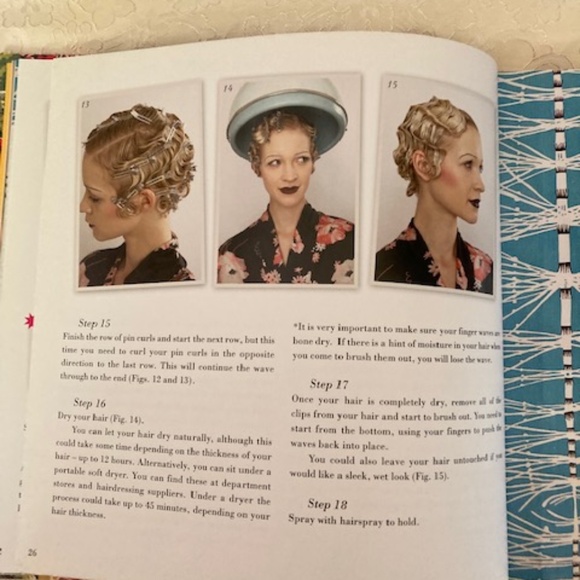 Style Me Vintage Hair Hardcover Book - Picture 7 of 16